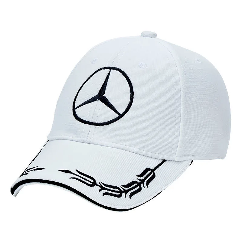 2023 New Mercedess A-AMG embroidery car logo baseball cap outdoor sports sunscreen Korean version cap male car fan F1 hat
2023 New Mercedess A-AMG embroidery car logo baseball cap outdoor sports sunscreen Korean version cap male car fan F1 hat