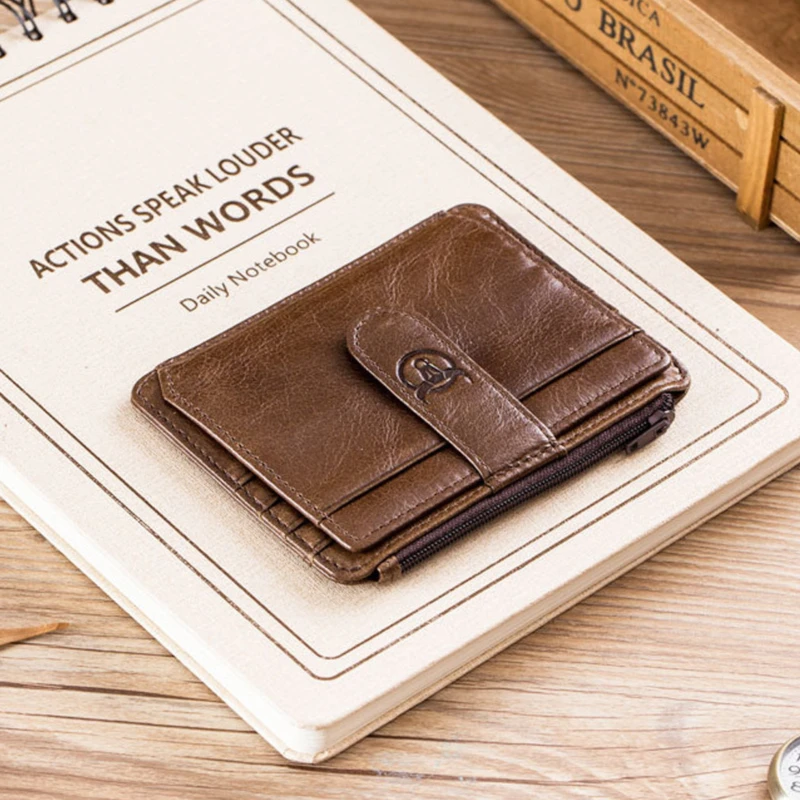 Vintage Men Leather Wallet ID Pocket Bank Credit Card Case Wallet Men Thin Cash Cards Pack Bus Card Holder
Vintage Men Leather Wallet ID Pocket Bank Credit Card Case Wallet Men Thin Cash Cards Pack Bus Card Holder