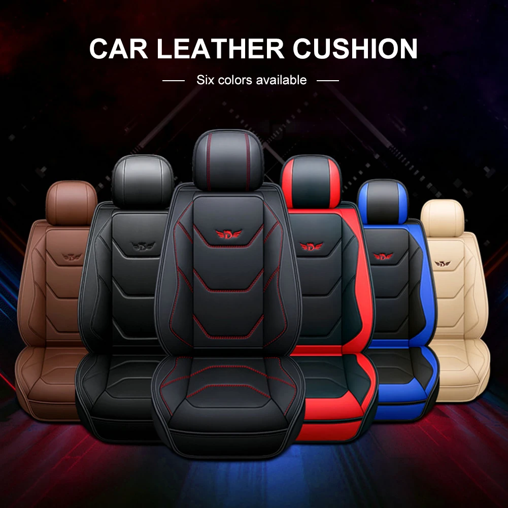 Car Seat Covers Full Set Universal Fit Seat Protectors PU Leather Automobiles Seat Back Covers Auto Interior Accessories
Car Seat Covers Full Set Universal Fit Seat Protectors PU Leather Automobiles Seat Back Covers Auto Interior Accessories