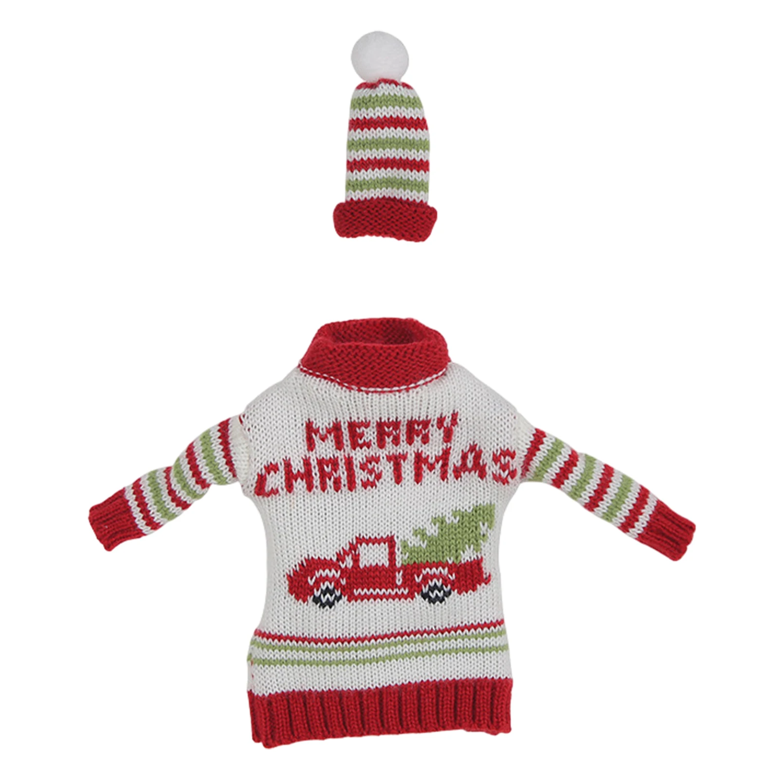 Cloth Christmas Wine Bottle Cover Car Sweater Style Table Decor Snowman Knitted Kitchen Holiday Snow Flake Cute Gift Home Party
Cloth Christmas Wine Bottle Cover Car Sweater Style Table Decor Snowman Knitted Kitchen Holiday Snow Flake Cute Gift Home Party