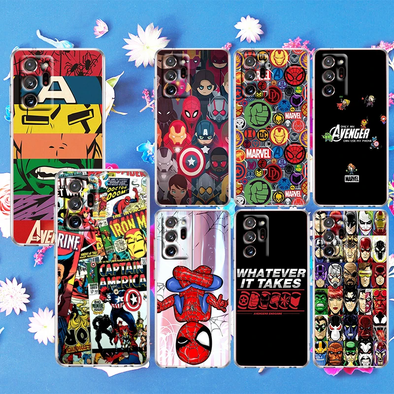 Marvel Avengers Cute Logo For Samsung S21 Plus S20 FE A52 A12 5G A8 A7 A6 A5 j4 j5 j6 j7 j8 2018 2017 Transparent Phone Case
Marvel Avengers Cute Logo For Samsung S21 Plus S20 FE A52 A12 5G A8 A7 A6 A5 j4 j5 j6 j7 j8 2018 2017 Transparent Phone Case