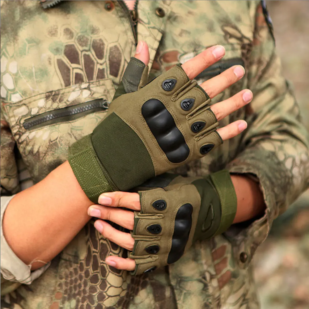 Half-finger Gloves Fingerless for Motorcycle Cycling Camping Hiking Gym Bike Outdoor Sports Working
Half-finger Gloves Fingerless for Motorcycle Cycling Camping Hiking Gym Bike Outdoor Sports Working