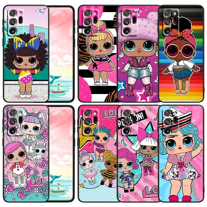 Cute L.O.L. SURPRISE Doll For Samsung Note 20 10 9 Ultra Lite Plus F23 M52 M21 A73 A70 A20 A10 A8 A03 j7 j6 Black Phone Case
Cute L.O.L. SURPRISE Doll For Samsung Note 20 10 9 Ultra Lite Plus F23 M52 M21 A73 A70 A20 A10 A8 A03 j7 j6 Black Phone Case
