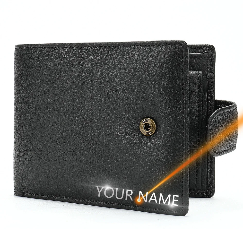 New Men Wallets Leather Name Engraving Hasp Male Purses Long 100% Vintage High Quality Men Wallet
New Men Wallets Leather Name Engraving Hasp Male Purses Long 100% Vintage High Quality Men Wallet