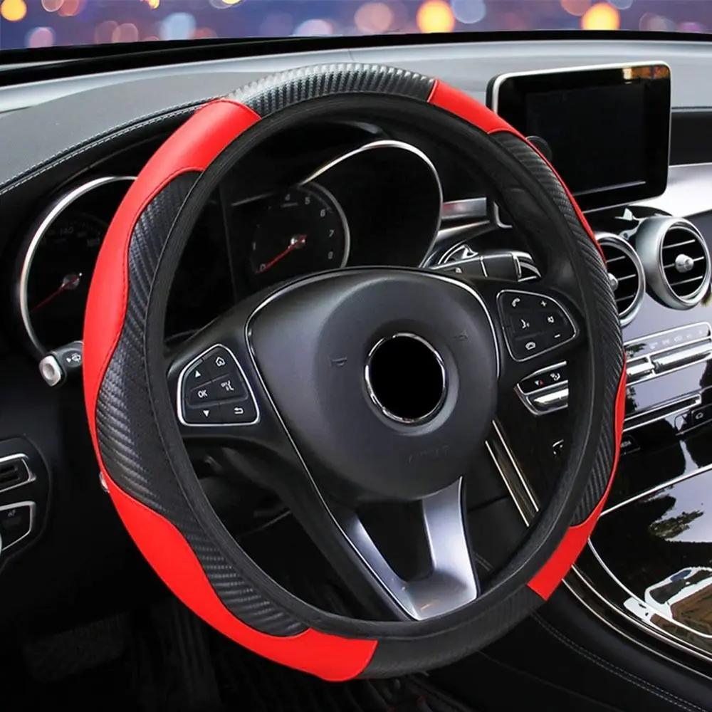 Elastic Carbon Fiber Non Inner Ring Multiple Colour Handlebar Cover Car Steering Wheel Cover Automobile Decoration
Elastic Carbon Fiber Non Inner Ring Multiple Colour Handlebar Cover Car Steering Wheel Cover Automobile Decoration