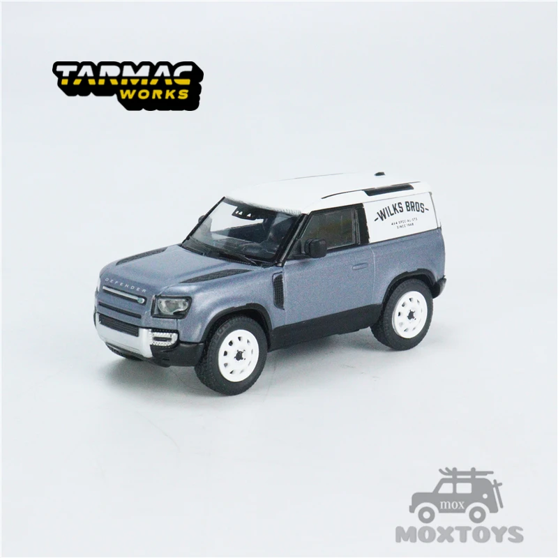 Tarmac Works 1:64 Land Rover Defender 90 Matt Blue Grey Diecast Model Car
Tarmac Works 1:64 Land Rover Defender 90 Matt Blue Grey Diecast Model Car