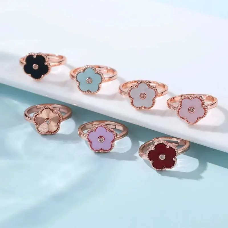 2023 High quality Women 18K Gold Plating Rings Luxury Red Agate Flower 925 Silver Ring Fashion Men Jewelry Gift
2023 High quality Women 18K Gold Plating Rings Luxury Red Agate Flower 925 Silver Ring Fashion Men Jewelry Gift