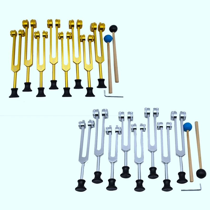 Tuning Forks Set For Healing,Sound Therapy(126.22 Hz,136.1 Hz,141.27 Hz,172.06 Hz,194.18 Hz,210.42 Hz,221.23Hz)
Tuning Forks Set For Healing,Sound Therapy(126.22 Hz,136.1 Hz,141.27 Hz,172.06 Hz,194.18 Hz,210.42 Hz,221.23Hz)