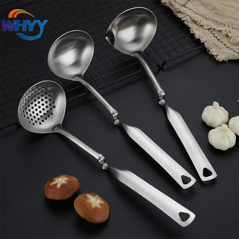 304 Stainless Steel Oil-separating Spoon Colander Spoon Household Oil Soup Separation Skimming Oil Drinking Soup Oil Filter
304 Stainless Steel Oil-separating Spoon Colander Spoon Household Oil Soup Separation Skimming Oil Drinking Soup Oil Filter