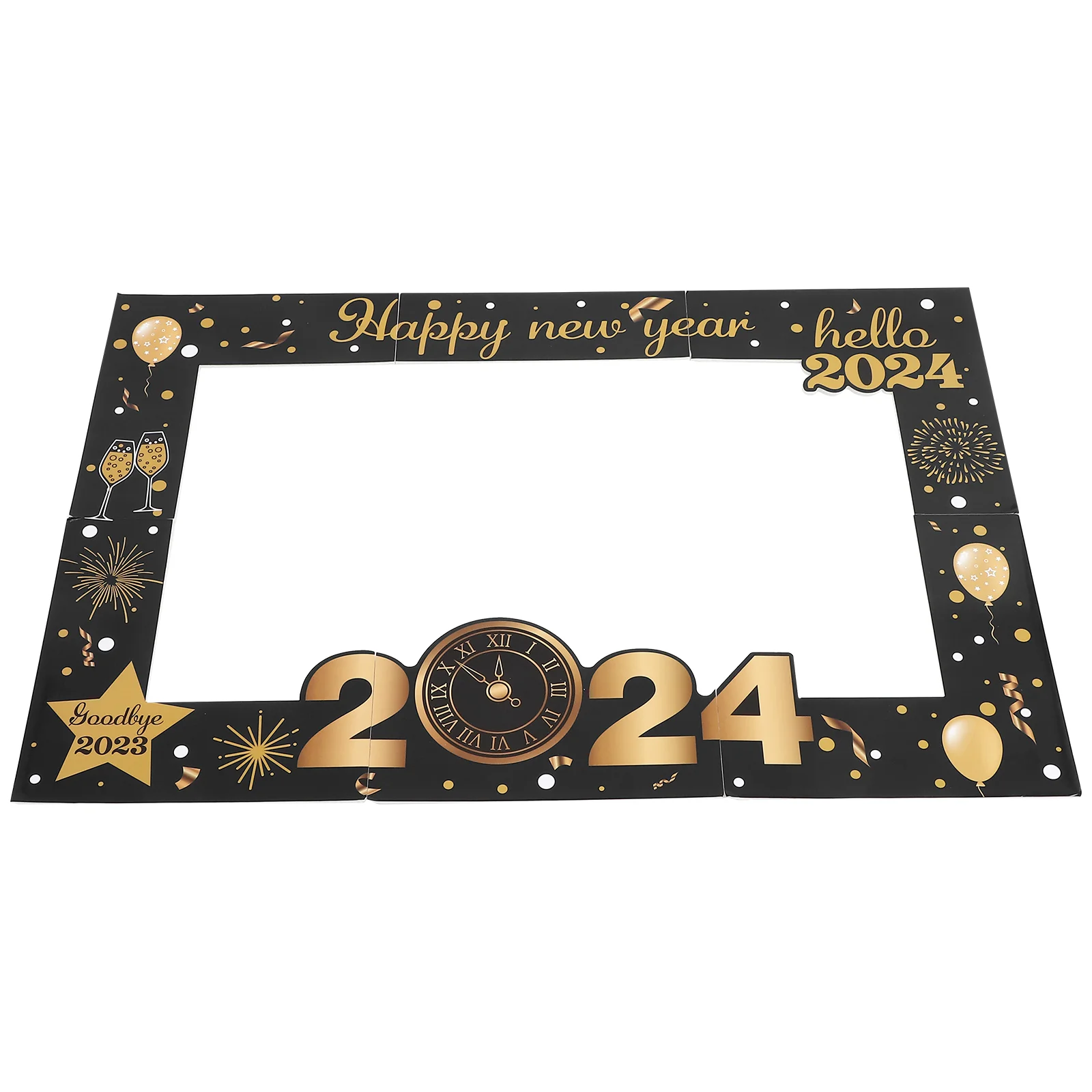 New Year Eve Photo Prop Booth Props 2024 Party Ornament Decor Frame Supplies Foam Shooting Ornaments
New Year Eve Photo Prop Booth Props 2024 Party Ornament Decor Frame Supplies Foam Shooting Ornaments