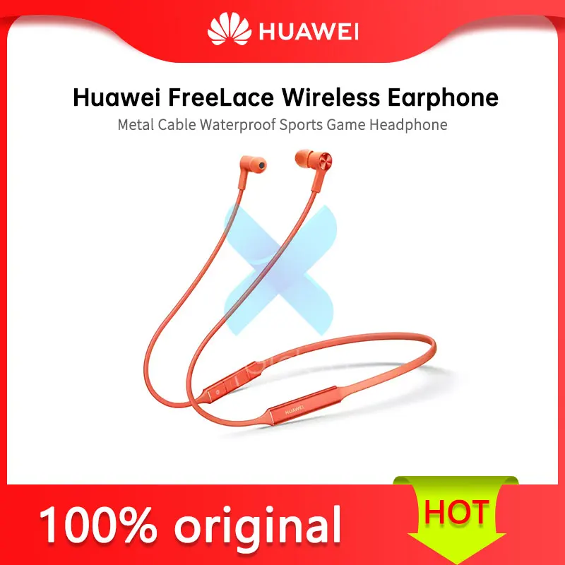 Huawei FreeLace Wireless Earphone Bluetooth Sport Waterproof In-ear Memory Cable Metal Cavity Silicon Magnetic Switch
Huawei FreeLace Wireless Earphone Bluetooth Sport Waterproof In-ear Memory Cable Metal Cavity Silicon Magnetic Switch