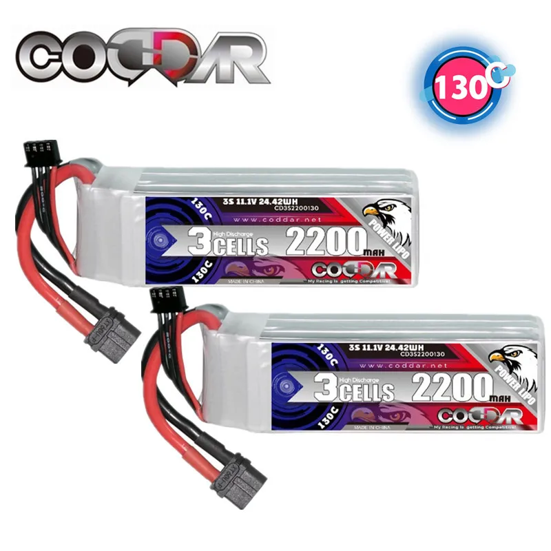 Литий-полимерный аккумулятор CODDAR 3S 11,1 В 2200 с разъемом XT60 для радиоуправляемых моделей FPV самолетов, квадрокоптеров, вертолетов, дронов, гоно...
Литий-полимерный аккумулятор CODDAR 3S 11,1 В 2200 с разъемом XT60 для радиоуправляемых моделей FPV самолетов, квадрокоптеров, вертолетов, дронов, гоно...