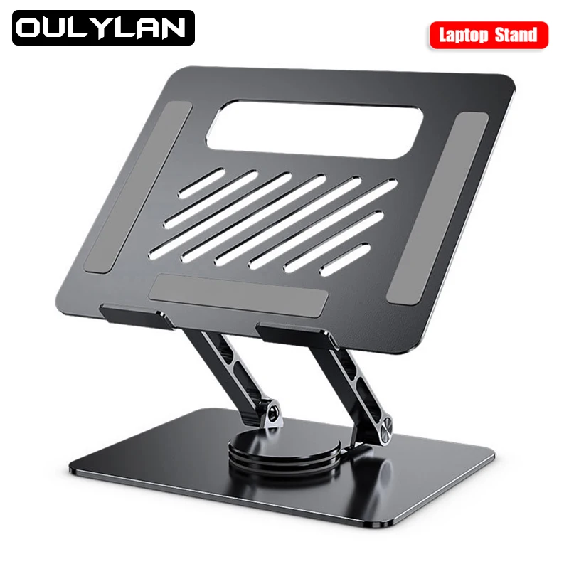 New Laptop Notebook Stand 360° Rotating Folding Tablet Stand Portable Aluminum Alloy Holder Foldable Heightened Heat Dissipation 
New Laptop Notebook Stand 360° Rotating Folding Tablet Stand Portable Aluminum Alloy Holder Foldable Heightened Heat Dissipation
