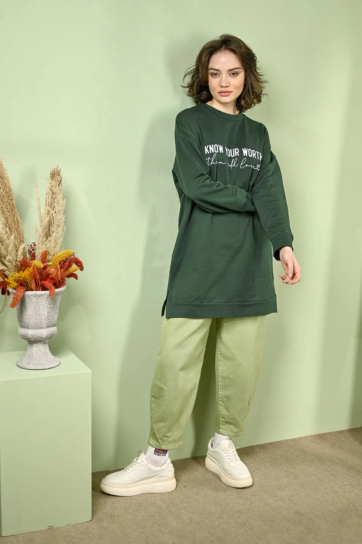 Women's Sweatshirt 10227Text Printed Green Hoodies Fashion All Season New Designer Pullovers Fleece Hoodies
Women's Sweatshirt 10227Text Printed Green Hoodies Fashion All Season New Designer Pullovers Fleece Hoodies