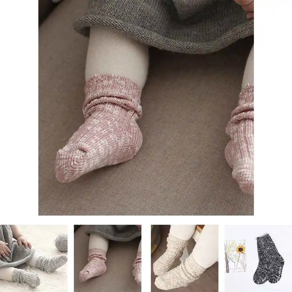 1 Pair Newborn Toddler Infant Kids Baby Boys Girls Soft Anti-slip Socks Knitting Socks
1 Pair Newborn Toddler Infant Kids Baby Boys Girls Soft Anti-slip Socks Knitting Socks