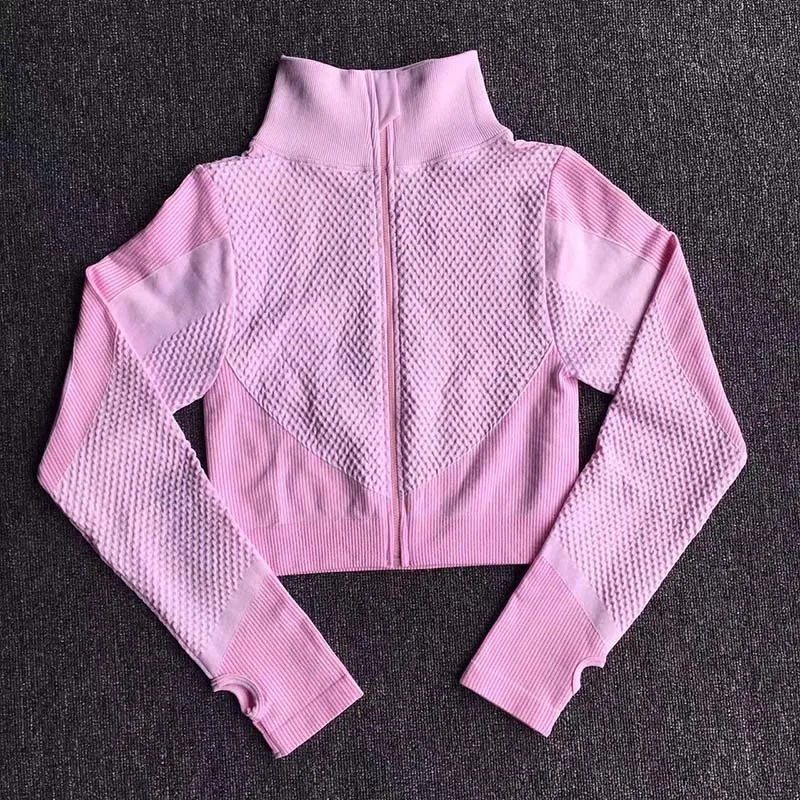 Seamless Women Fitness Yoga Shirts Workout Sportswear Gym Clothes Long Sleeve Crop Top Sports Shirts Running Tops Yoga Clothing
Seamless Women Fitness Yoga Shirts Workout Sportswear Gym Clothes Long Sleeve Crop Top Sports Shirts Running Tops Yoga Clothing