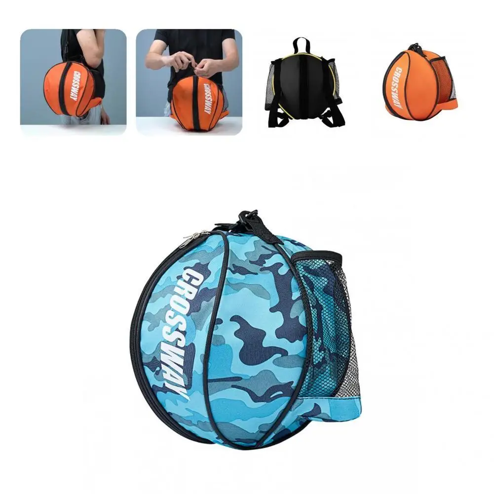 Ball Sport Bag Wear Resistant Useful Easy to Carry Smooth Zipper Basketball Holder Bag
Ball Sport Bag Wear Resistant Useful Easy to Carry Smooth Zipper Basketball Holder Bag