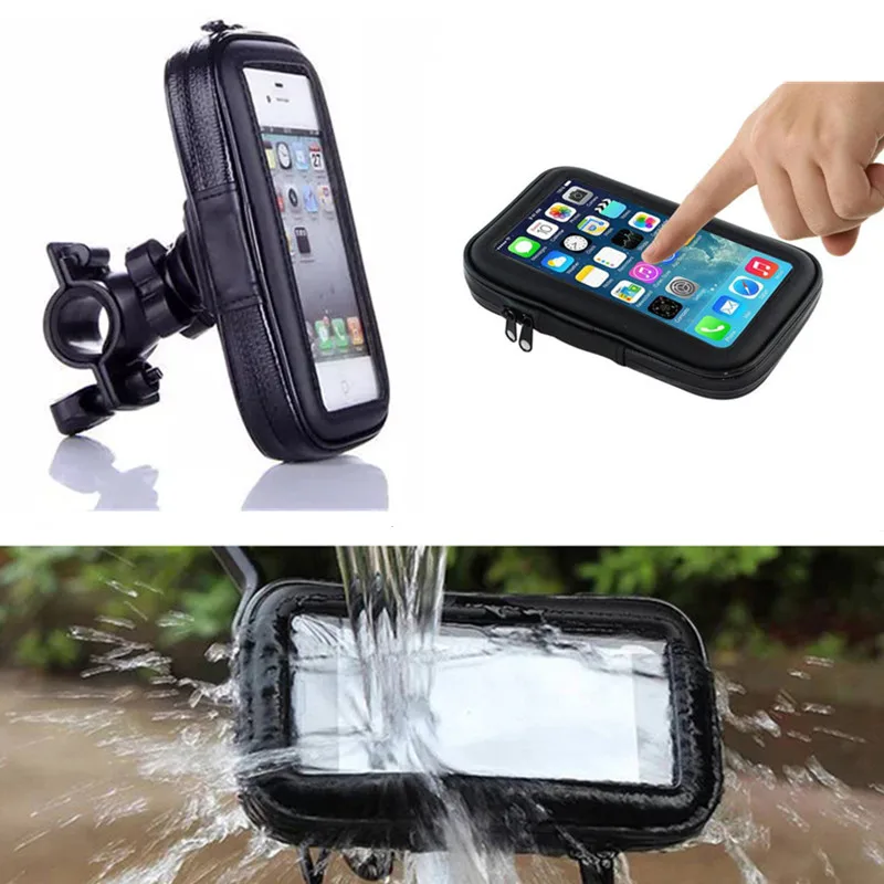 Bicycle Motorcycle Phone Holder Waterproof Case Bike Phone Bag for iPhone Xs 11 Samsung s8 s9 Mobile Stand Support Scooter Cover
Bicycle Motorcycle Phone Holder Waterproof Case Bike Phone Bag for iPhone Xs 11 Samsung s8 s9 Mobile Stand Support Scooter Cover
