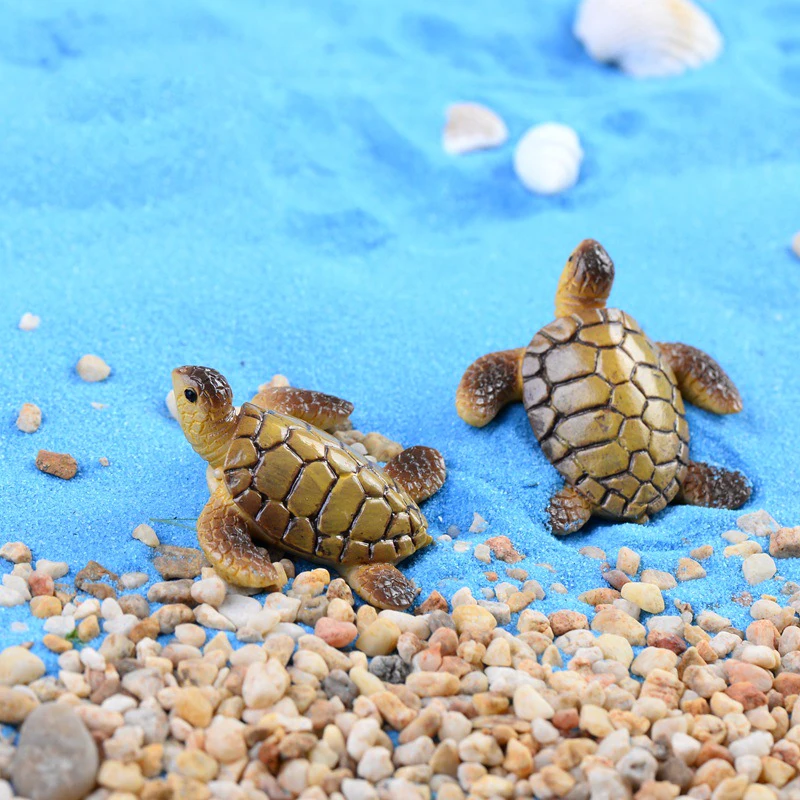 Artificial Mini Sea turtle Model Resin Figurines Fairy Garden Miniatures Fish Tank Acessories DIY Terrarium Landscape Decoration
Artificial Mini Sea turtle Model Resin Figurines Fairy Garden Miniatures Fish Tank Acessories DIY Terrarium Landscape Decoration