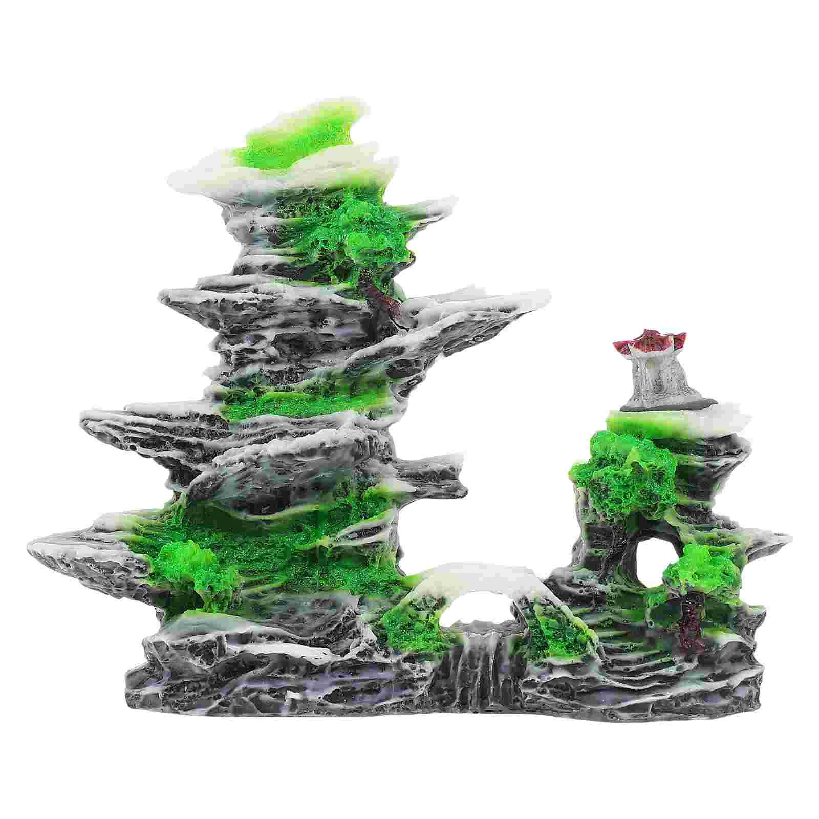 Аквариумный камень, украшение из смолы, крафтовое украшение, Ландшафтная рокерная статуя 
Аквариумный камень, украшение из смолы, крафтовое украшение, Ландшафтная рокерная статуя