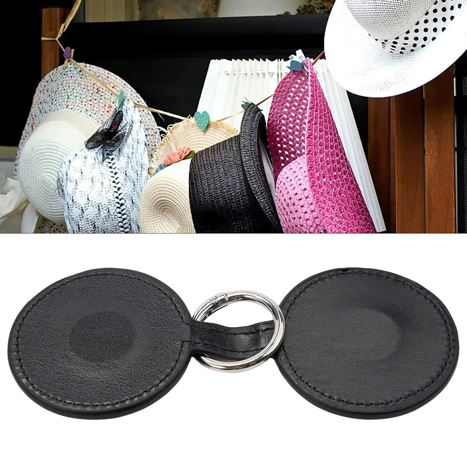 High Quality Coat Clip Hat Clip For Travel Hands-Free Magnetic PU Leather Personality Secured Holder Beautiful
High Quality Coat Clip Hat Clip For Travel Hands-Free Magnetic PU Leather Personality Secured Holder Beautiful