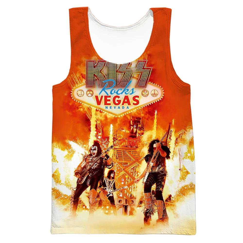 CLOOCL Popular Men's Tank Tops 3D Graphic Kiss Band Vest Fashion Casual Pullovers Harajuku Polyester Sportswear Men Clothing
CLOOCL Popular Men's Tank Tops 3D Graphic Kiss Band Vest Fashion Casual Pullovers Harajuku Polyester Sportswear Men Clothing