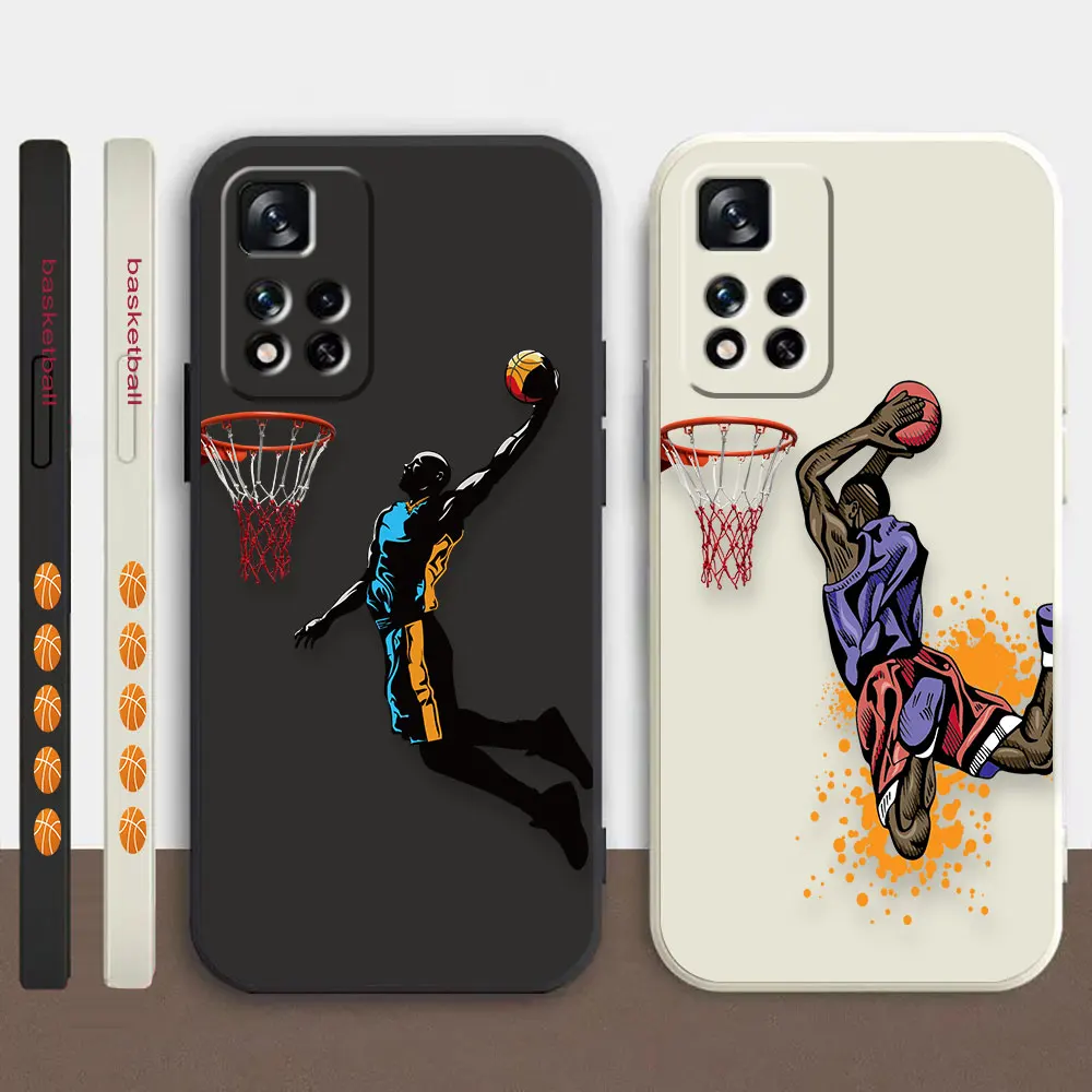Case For Redmi Note 12 11 11T 11R 11E 10 9 8 7 7S PRO PLUS 4G 5G Simple Liquid silicone Case Basketball Dunk
Case For Redmi Note 12 11 11T 11R 11E 10 9 8 7 7S PRO PLUS 4G 5G Simple Liquid silicone Case Basketball Dunk