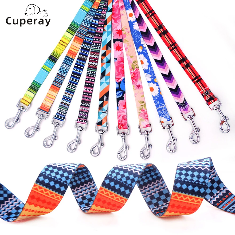 Nylon Dog Leash Colorful Print Dogs Cat Lead Rope 150cm Pet Belt Leashes for Dogs Cats Walking Training Rope French Bulldog Pug
Nylon Dog Leash Colorful Print Dogs Cat Lead Rope 150cm Pet Belt Leashes for Dogs Cats Walking Training Rope French Bulldog Pug