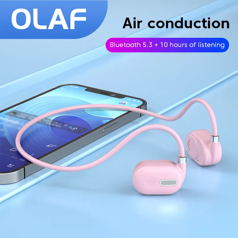 Беспроводная Спортивная Bluetooth-гарнитура Olaf с воздушной проводимостью, умная Водонепроницаемая Bluetooth-гарнитура с шумоподавлением и длительным сроком службы батареи
Беспроводная Спортивная Bluetooth-гарнитура Olaf с воздушной проводимостью, умная Водонепроницаемая Bluetooth-гарнитура с шумоподавлением и длительным сроком службы батареи