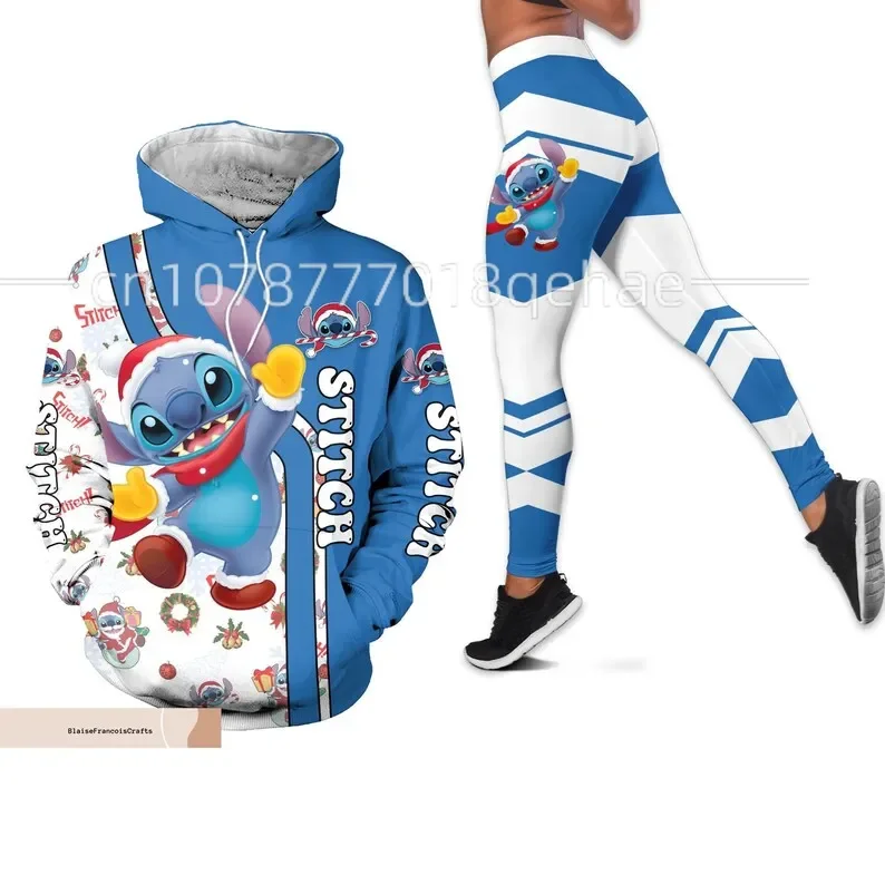 Комплект с рождественской женской толстовкой и брюками для йоги
Комплект с рождественской женской толстовкой и брюками для йоги