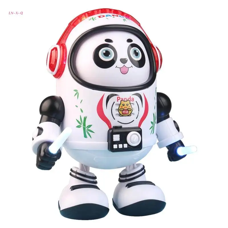 51BA 7’’ Glowing Music Panda Toy Cartoon Dancing Figurine Christmas Gift for Kids Party Favor w/ Wiggling Body Moveable Legs
51BA 7’’ Glowing Music Panda Toy Cartoon Dancing Figurine Christmas Gift for Kids Party Favor w/ Wiggling Body Moveable Legs