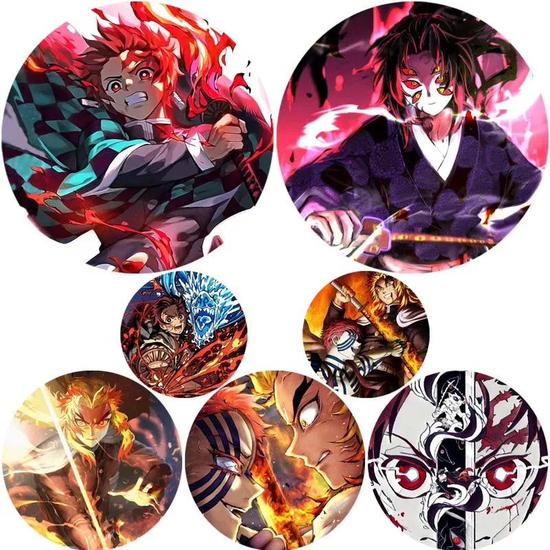 Fan's Collection Anime Demon Slayer Brooches for Women Jewelry Comic Figure Badge Backpacks Hat Clothing Round Icon Pins Gifts
Fan's Collection Anime Demon Slayer Brooches for Women Jewelry Comic Figure Badge Backpacks Hat Clothing Round Icon Pins Gifts