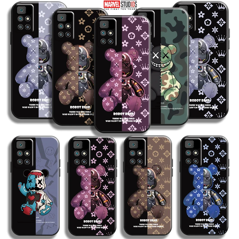 Luxury Fashion Bear Phone Case For Xiaomi Redmi 10 6.5 Inch Carcasa Coque Liquid Silicon Funda Soft
Luxury Fashion Bear Phone Case For Xiaomi Redmi 10 6.5 Inch Carcasa Coque Liquid Silicon Funda Soft