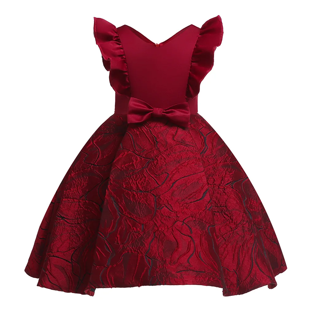 Kids for Girls Evening Party Princess Dress Children Bow Print V-neck Wedding Birthday Party Dresses 3-15 Years Gown Vestidos
Kids for Girls Evening Party Princess Dress Children Bow Print V-neck Wedding Birthday Party Dresses 3-15 Years Gown Vestidos