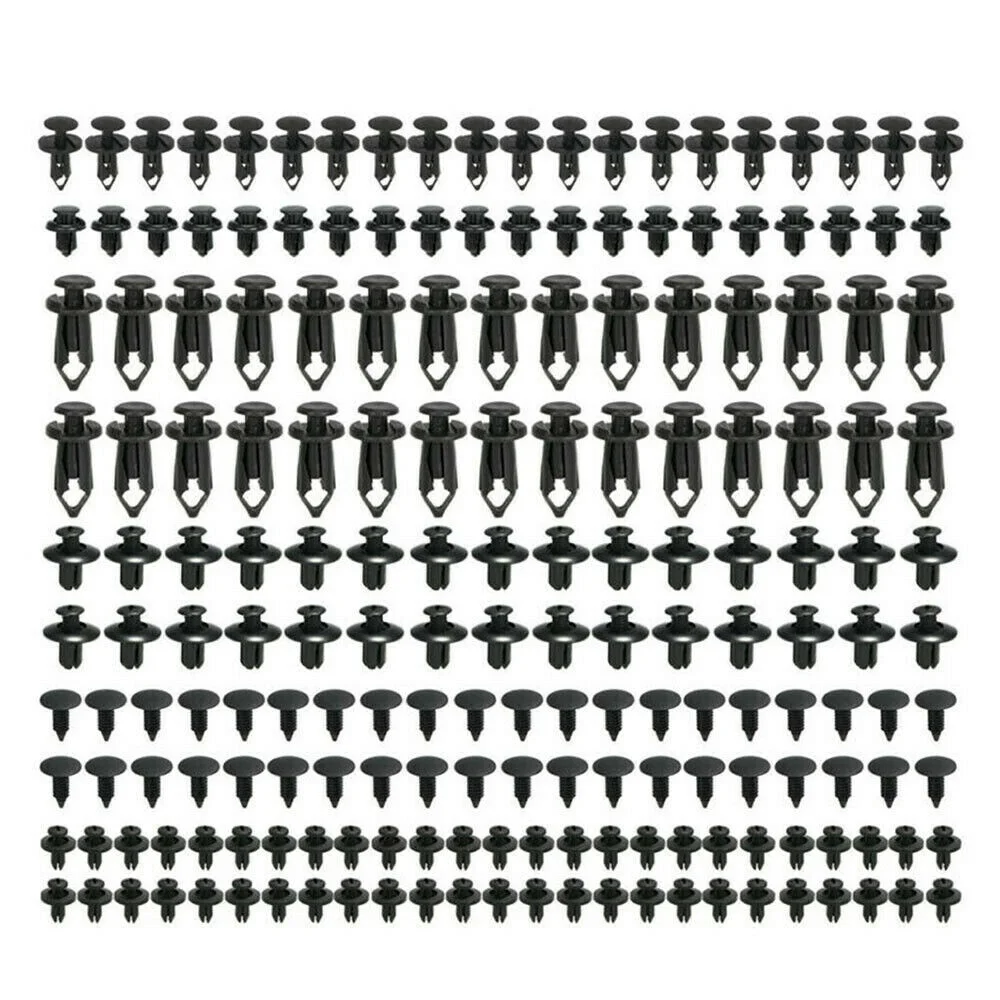 190 Pcs Car Push Pin Rivet Trim Clips Kit Auto Fastener Plastic Fastener Rivet
190 Pcs Car Push Pin Rivet Trim Clips Kit Auto Fastener Plastic Fastener Rivet