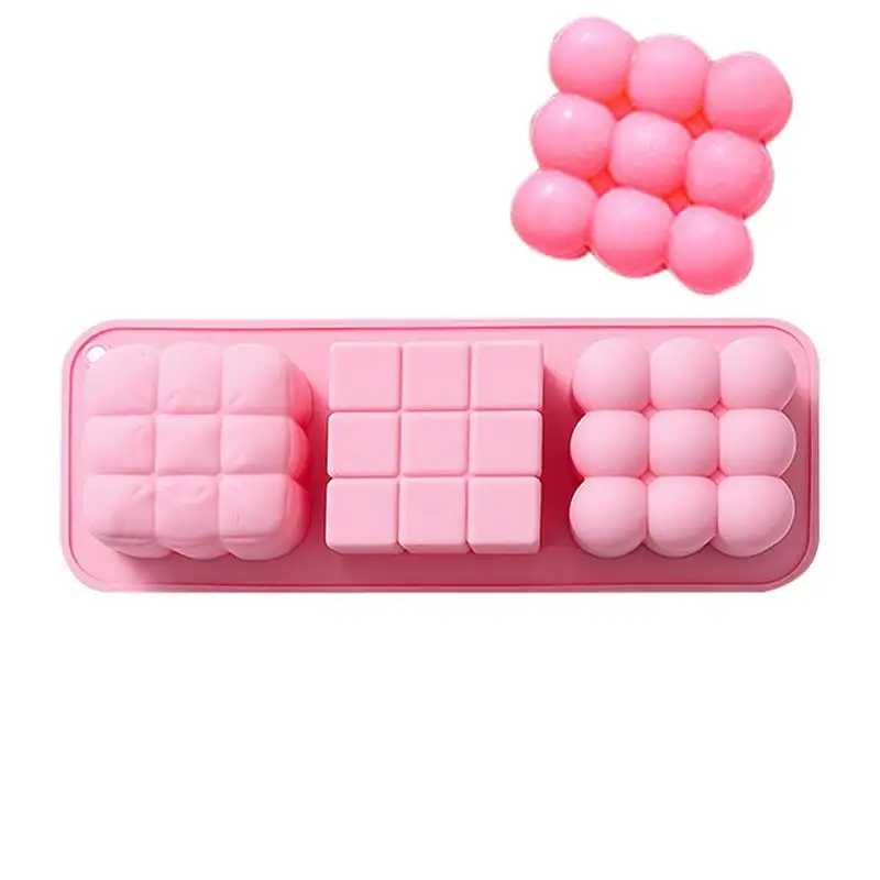 Cake Molds For Baking Shapes Food-Grade Cake Baking Moulds Cake Decorations 3D Cube Shape Chocolate Mould For DIY Crafts Jelly
Cake Molds For Baking Shapes Food-Grade Cake Baking Moulds Cake Decorations 3D Cube Shape Chocolate Mould For DIY Crafts Jelly