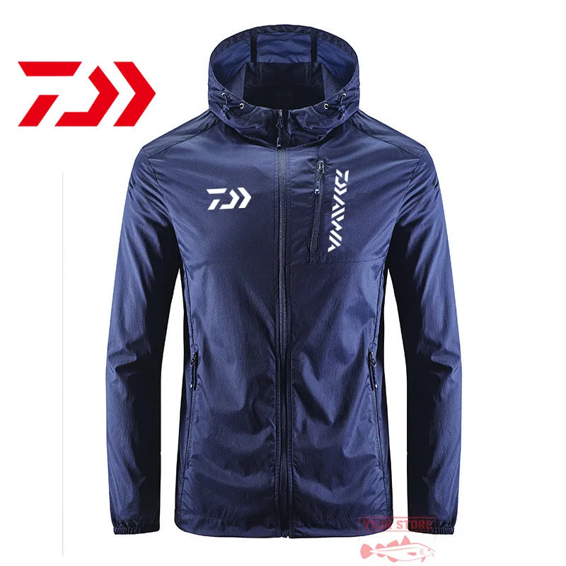 Летняя тонкая мужская одежда Daiwa, быстросохнущая рубашка для спорта на открытом воздухе и рыбалки, дышащая Солнцезащитная куртка
Летняя тонкая мужская одежда Daiwa, быстросохнущая рубашка для спорта на открытом воздухе и рыбалки, дышащая Солнцезащитная куртка