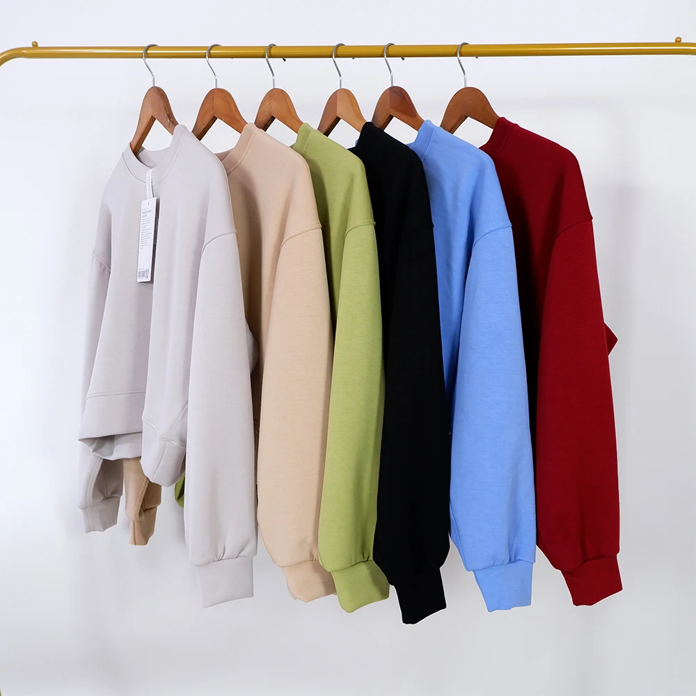 Luluwomen Loose Casual Long Sleeve Crop Top Fitness Workout High Elasticity Crew Neck Sweatshirts Gym Running Yoga Sport Shirt
Luluwomen Loose Casual Long Sleeve Crop Top Fitness Workout High Elasticity Crew Neck Sweatshirts Gym Running Yoga Sport Shirt
