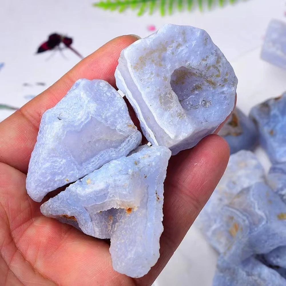 Irregular Natural Blue Chalcedony Agate Raw Stone Energy Mineral Specimens Healing Crystal Meditation For Home Decor
Irregular Natural Blue Chalcedony Agate Raw Stone Energy Mineral Specimens Healing Crystal Meditation For Home Decor