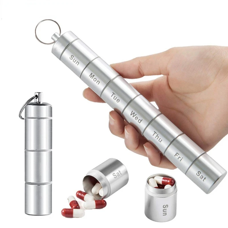 7 Grids Pill Box 7 Days Weekly Pill Case Medicine Tablet Dispenser Organizer Splitters Storage Organizer Container Waterproof
7 Grids Pill Box 7 Days Weekly Pill Case Medicine Tablet Dispenser Organizer Splitters Storage Organizer Container Waterproof