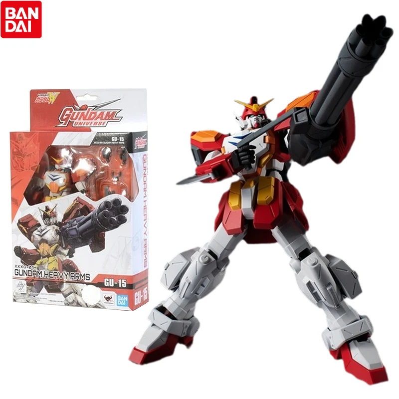 Bandai Gundam Model Kit Anime Figure Gundam Universe GU-15 Heavyarms Genuine Gunpla Model Anime Action Figure Toys for Children
Bandai Gundam Model Kit Anime Figure Gundam Universe GU-15 Heavyarms Genuine Gunpla Model Anime Action Figure Toys for Children
