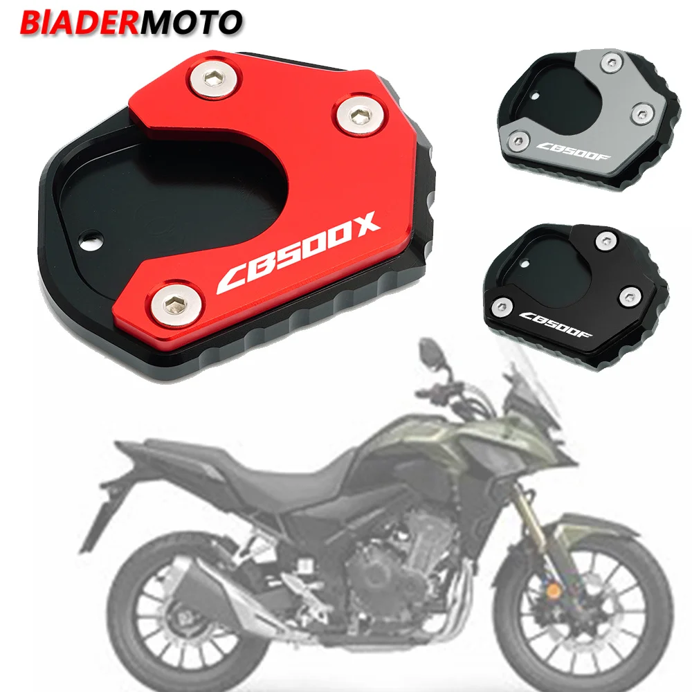 

Увеличивающая поддерживающая подставка для мотоцикла, подставка с боковой подставкой, удлинительная пластина для Honda Cb500f Cb500x Cb 500F 500X 2013-2023 2022