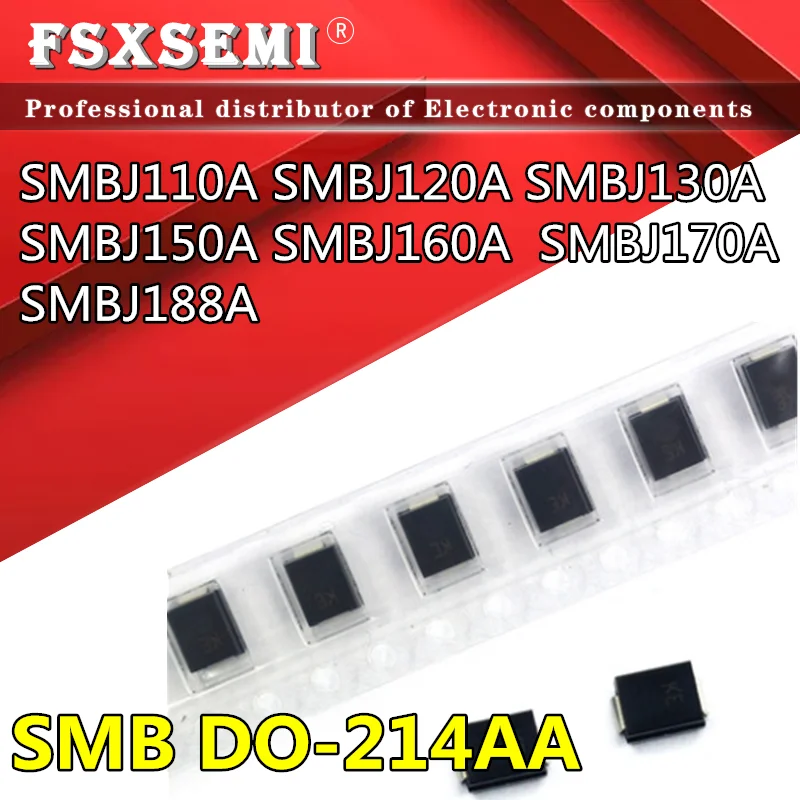 20pcs SMBJ110A PE SMBJ120A PG SMBJ130A PK SMBJ150A PM SMBJ160A PP SMBJ170A PR SMBJ188A PS DO-214AA SMB
20pcs SMBJ110A PE SMBJ120A PG SMBJ130A PK SMBJ150A PM SMBJ160A PP SMBJ170A PR SMBJ188A PS DO-214AA SMB