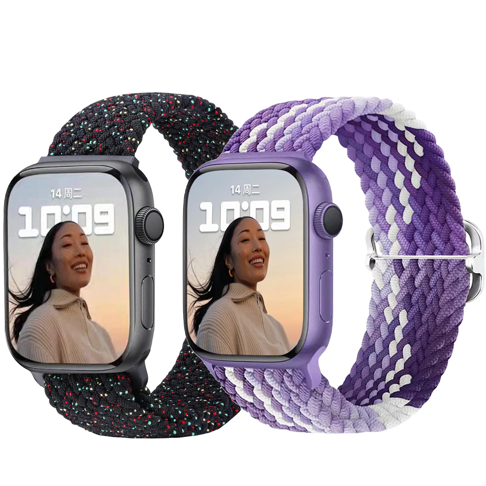 Link for Watch Band 44mm 40mm 41mm 45mm 42mm 38mm Adjustable Buckle Braiding Soft Bracelet Strap for Watch Band 7 SE 6 5 4 3 2 1
Link for Watch Band 44mm 40mm 41mm 45mm 42mm 38mm Adjustable Buckle Braiding Soft Bracelet Strap for Watch Band 7 SE 6 5 4 3 2 1