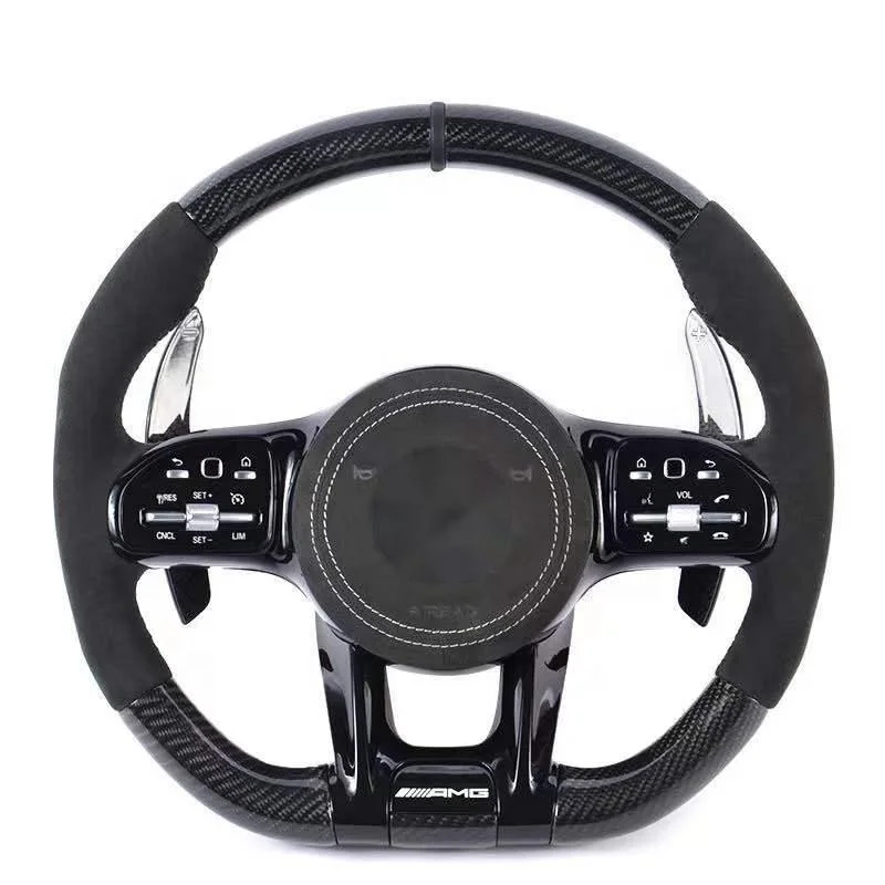 Be nz 2019-2020 W205 W213 GLE GLS W219 modified carbon fiber steering wheel 
Be nz 2019-2020 W205 W213 GLE GLS W219 modified carbon fiber steering wheel