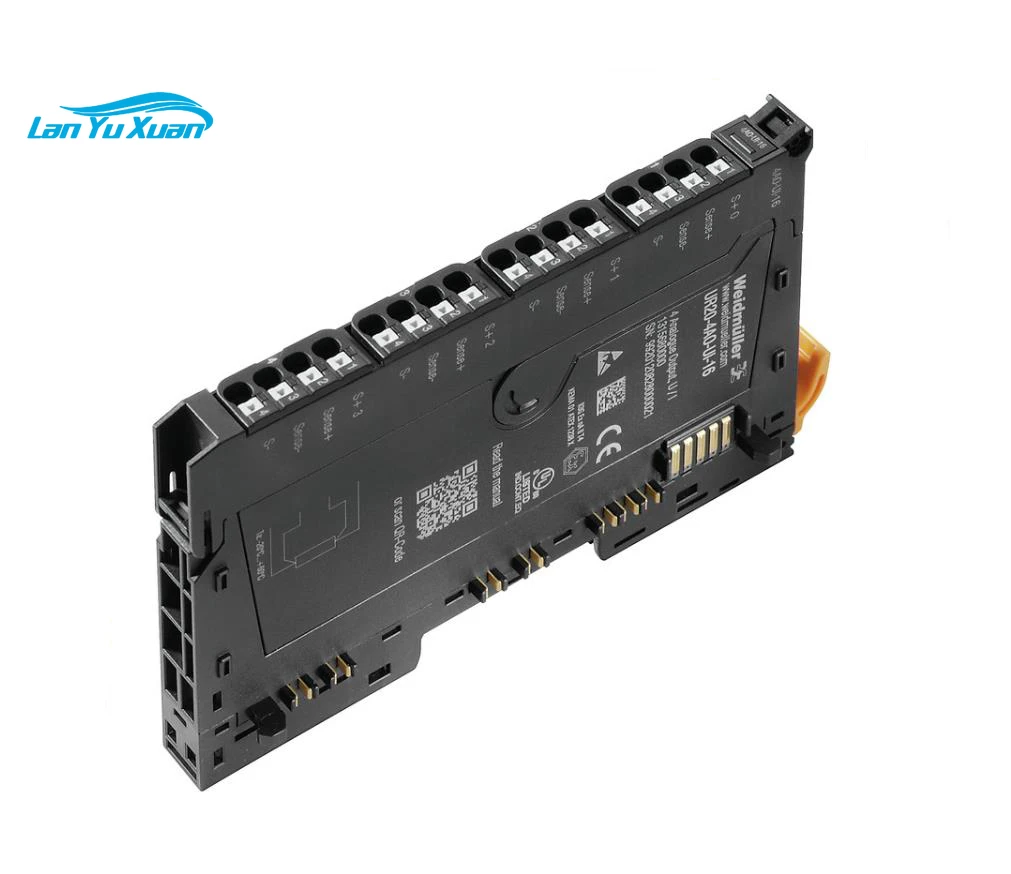 Weidmuller UR20-4AO-UI-16 precision high Remote I/O module IP20, аналоговые сигналы на выходе, 4-канальный ток/напряжение 1315680000
Weidmuller UR20-4AO-UI-16 precision high Remote I/O module IP20, аналоговые сигналы на выходе, 4-канальный ток/напряжение 1315680000