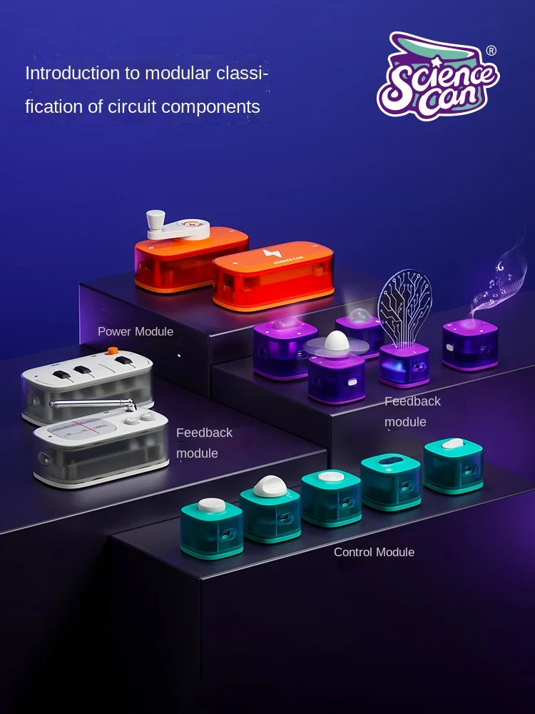 FQ Primary and Secondary School Students Educational Electronic Assembling Circuit Building Blocks Toys
FQ Primary and Secondary School Students Educational Electronic Assembling Circuit Building Blocks Toys