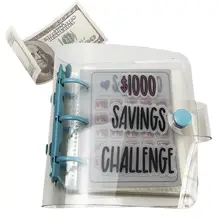 100 Envelopes Budget Binder Portable Savings Challenges Book And Budget Planner Money Envelopes For Cash With 25 Pockets Saving