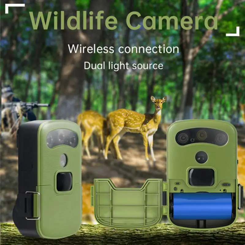 Outdoor Camera Mini Wifi With Night Vision Wildlife Tracking Camera Waterproof Trail Camera Trigger Hunting Trail
Outdoor Camera Mini Wifi With Night Vision Wildlife Tracking Camera Waterproof Trail Camera Trigger Hunting Trail