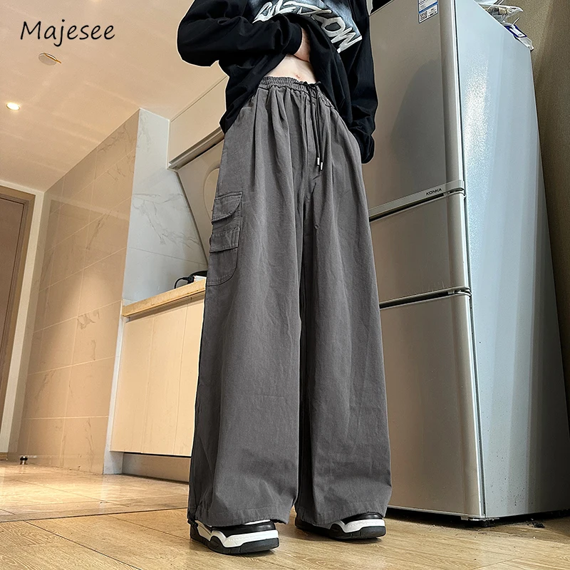Cargo Pants Men Casual Loose Simple Japanese Style Comfortable Streetwear Pocket Chic All-match Spring Autumn Unisex Daily Solid
Cargo Pants Men Casual Loose Simple Japanese Style Comfortable Streetwear Pocket Chic All-match Spring Autumn Unisex Daily Solid